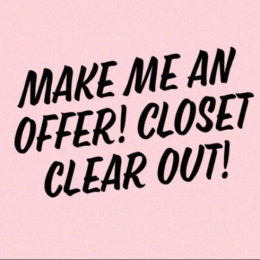 Closet clear out!!